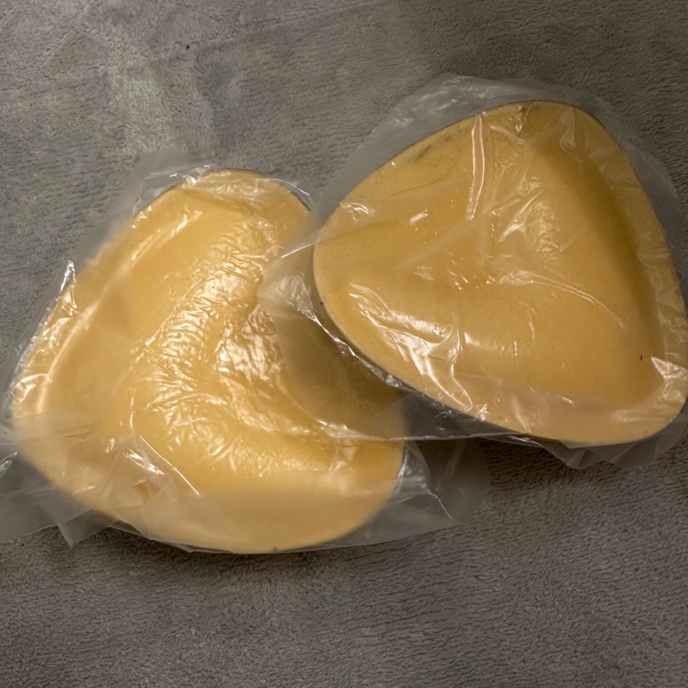 Beige Silicone Bra Inserts